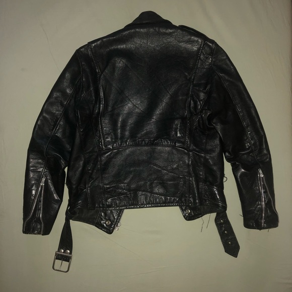 Black Brook Leather Sportswear Jacket - Picture 3 of 6
